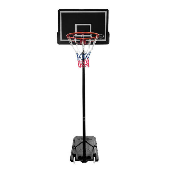 Panier de basket Pro réglable 145/207 cm, + 6 ans, Noir/Blanc