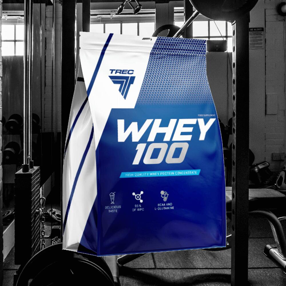 Trec Nutrition Whey 100 (2275g) Double Chocolate - Protéines 2/3