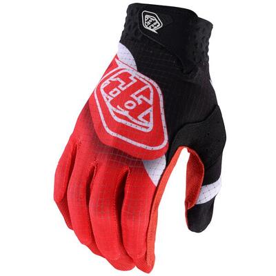 Lichte, geventileerde mtb air-handschoenen met optimale grip rood heren