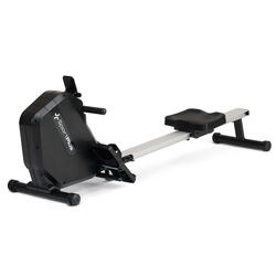 Rameur SportPlus indoor, pliable, support tablette & 8 niveaux de résistance