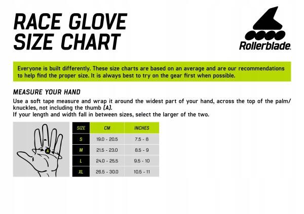 ROLLERBLADE Gants RACE Noir- Taille M 3/3