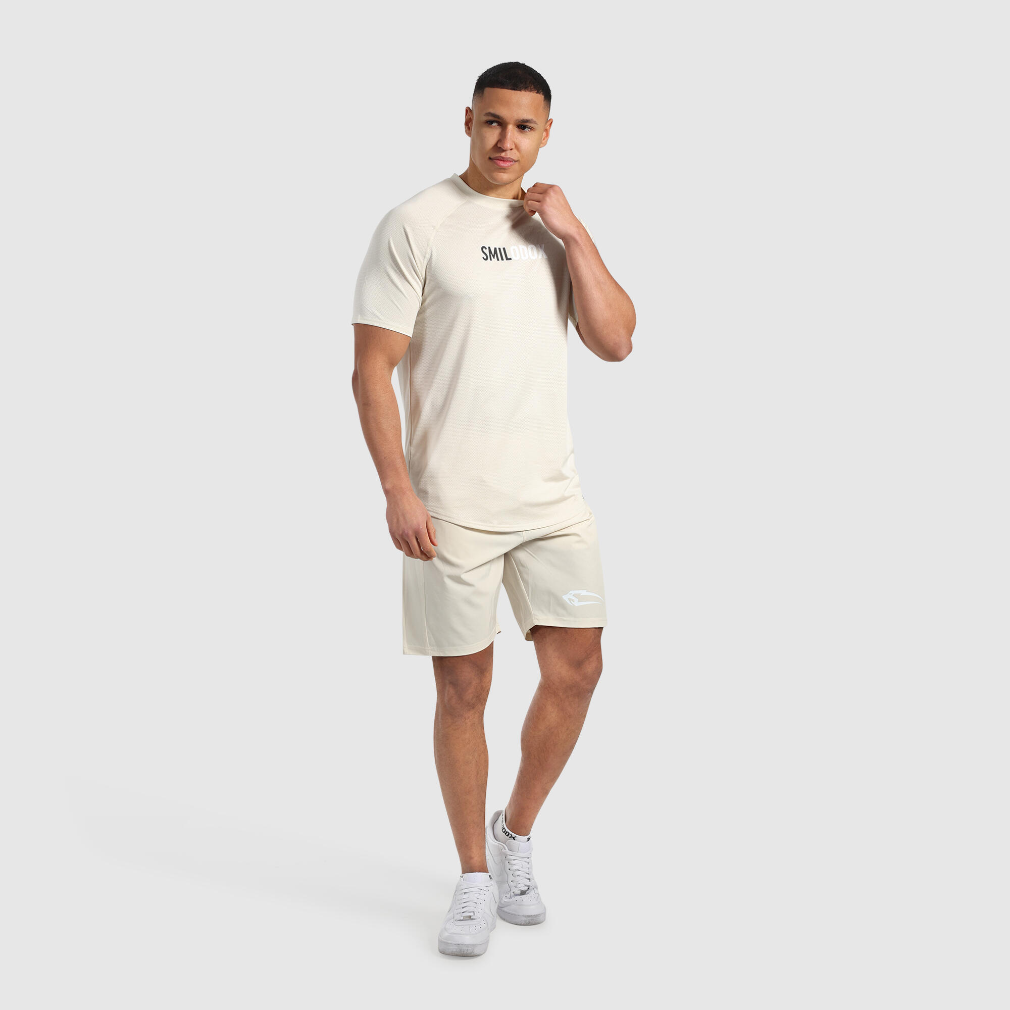Herren Shorts Kenley Creme 3/6