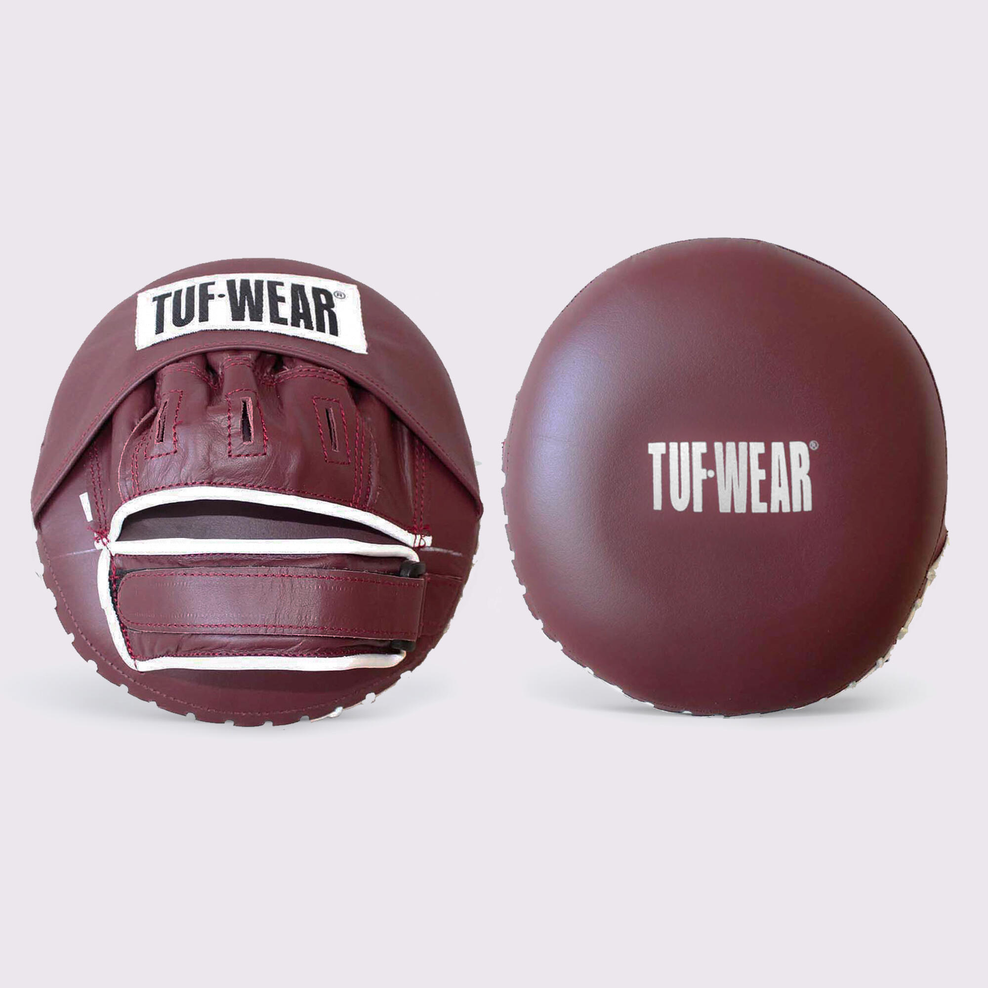TUFWEAR Tuf Wear Leather Air Pads Oxblood