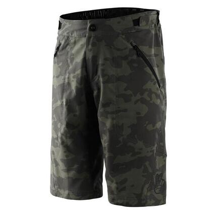 Short VTT SKYLINE SHORT SHELL ultra léger et respirant Vert Homme