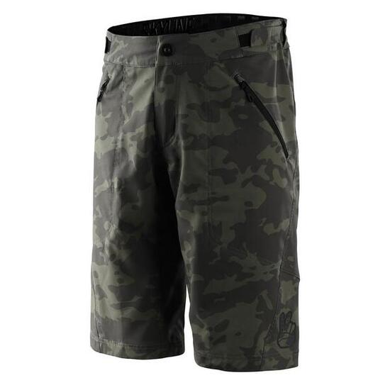 Short VTT SKYLINE SHORT SHELL ultra léger et respirant Vert Homme