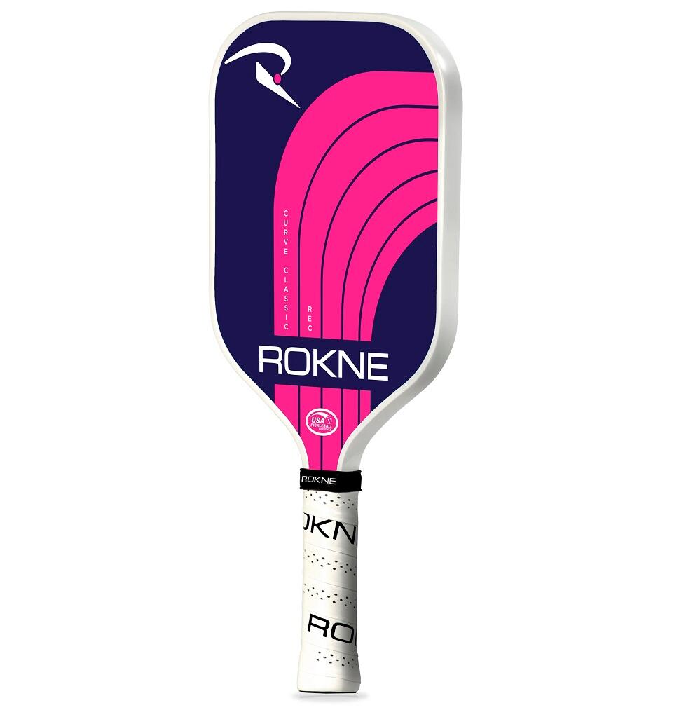 ROKNE PICKLEBALL ROKNE Curve Classic REC Pickleball Paddle - Foxy