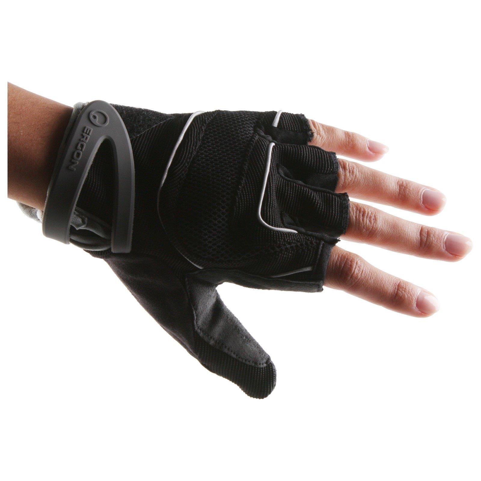 Ergon Damen Kurzfinger Handschuhe HT1-W, Schwarz 4/4