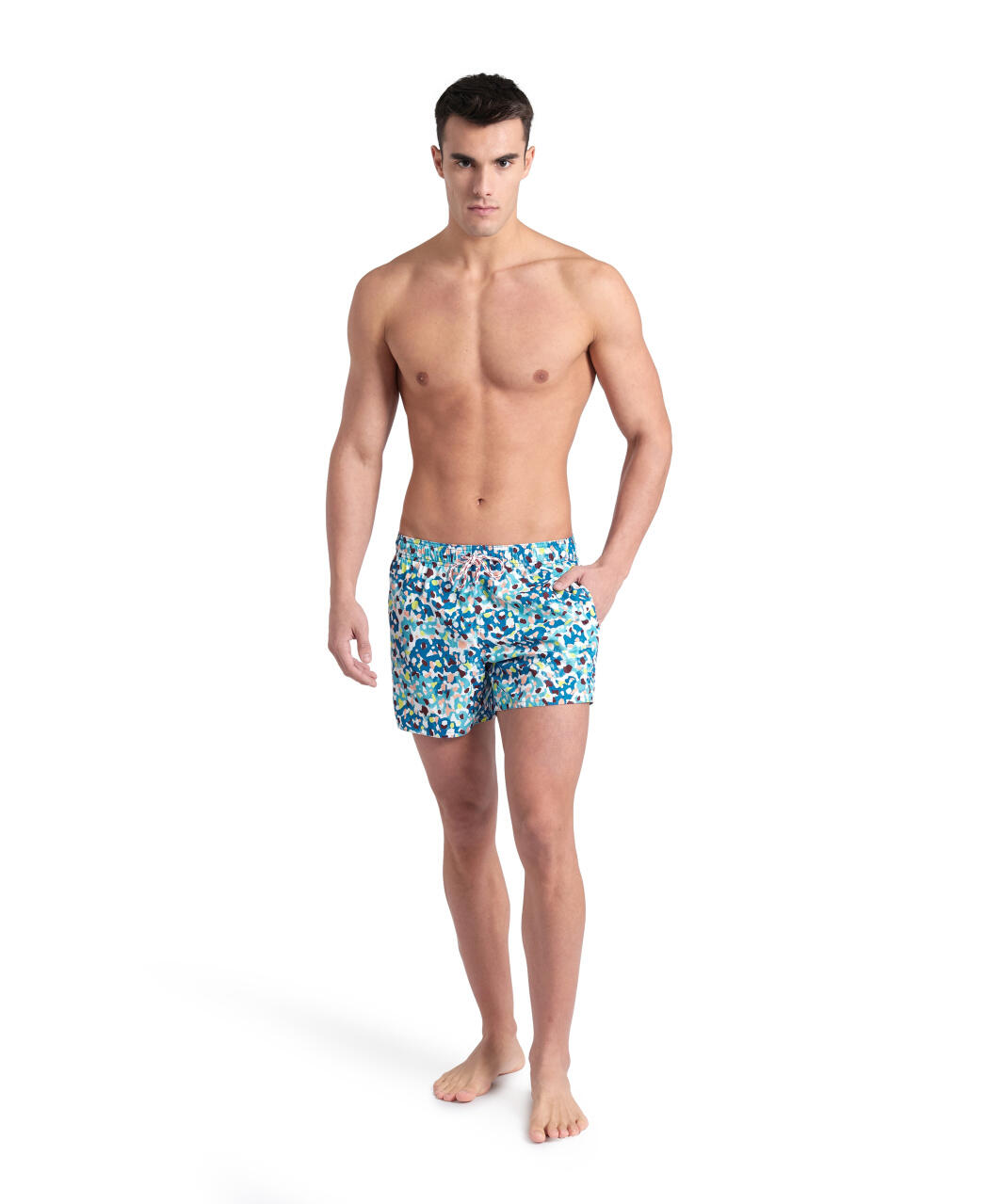 pantalones cortos de playa Arena Water Prints Beach Short Ao 3/7