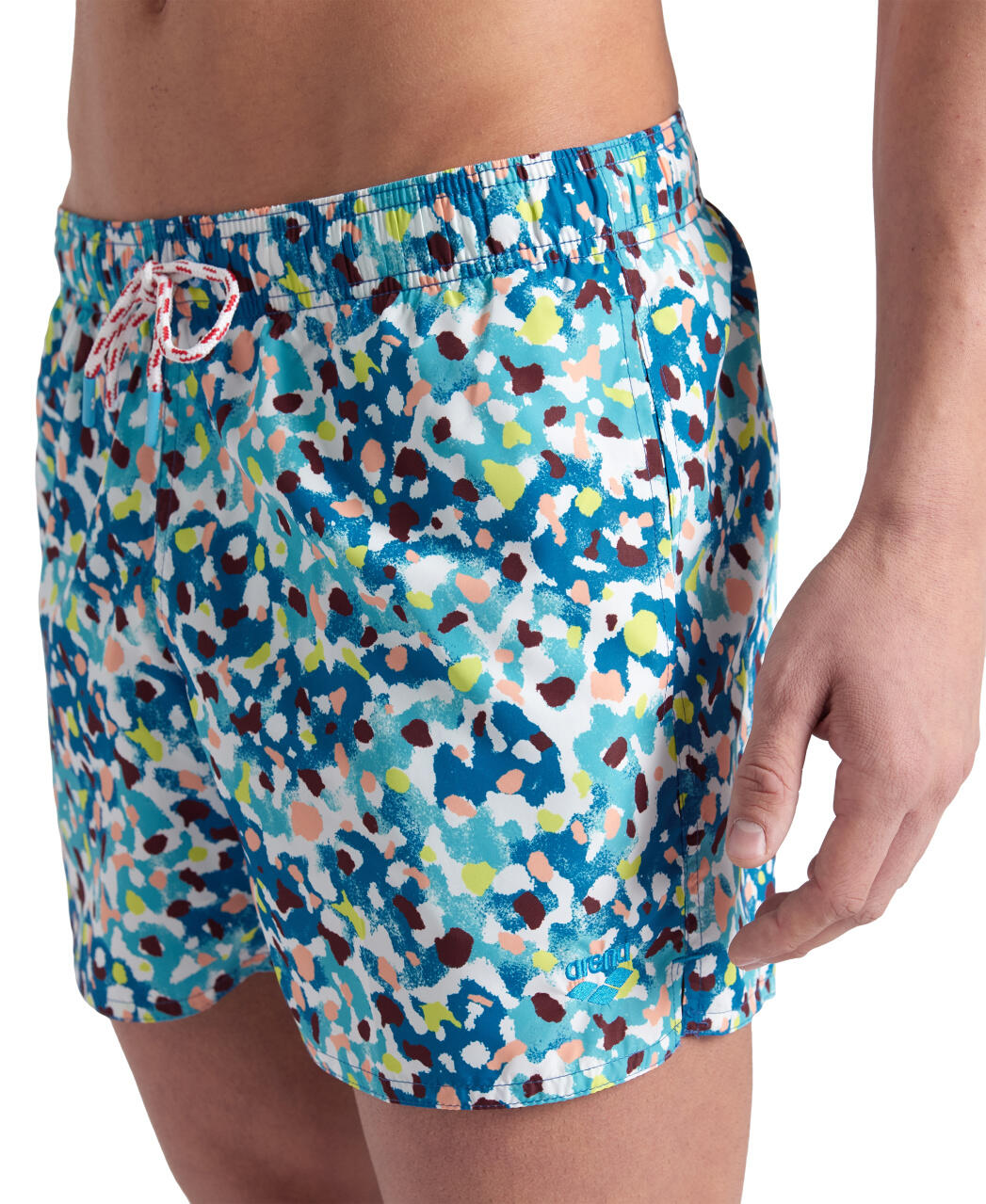 pantalones cortos de playa Arena Water Prints Beach Short Ao 4/7