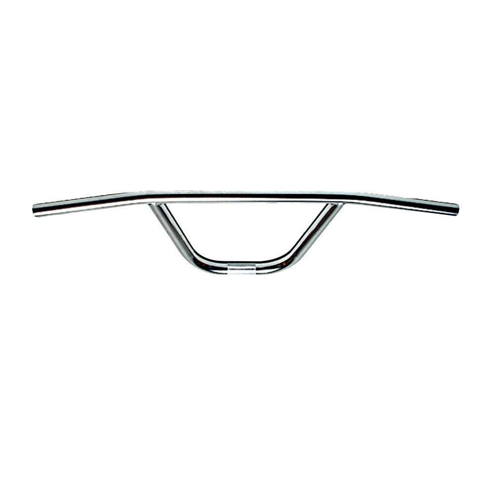 OXFORD Oxford BMX Handlebar Custom Works Bar in Chrome 650mm and 22.2mm Stem