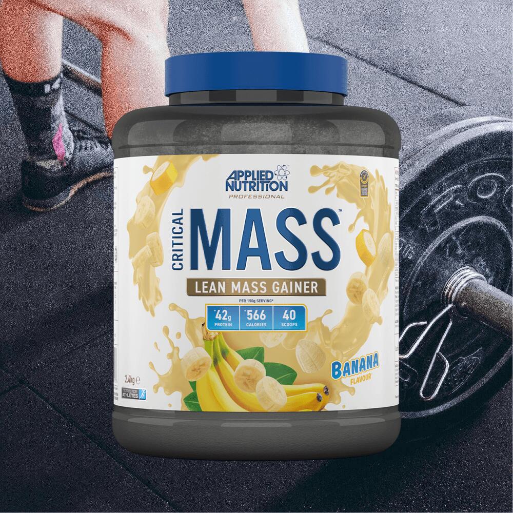 Applied Nutrition Critical Mass Professional (2400g) Banana - Gewichtszunahme 2/3