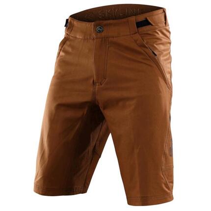 Short VTT SKYLINE SHORT SHELL ultra léger et respirant Marron Homme