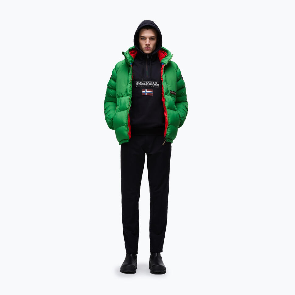 Bluza męska Napapijri Burgee Half Zip Hooded 2.0