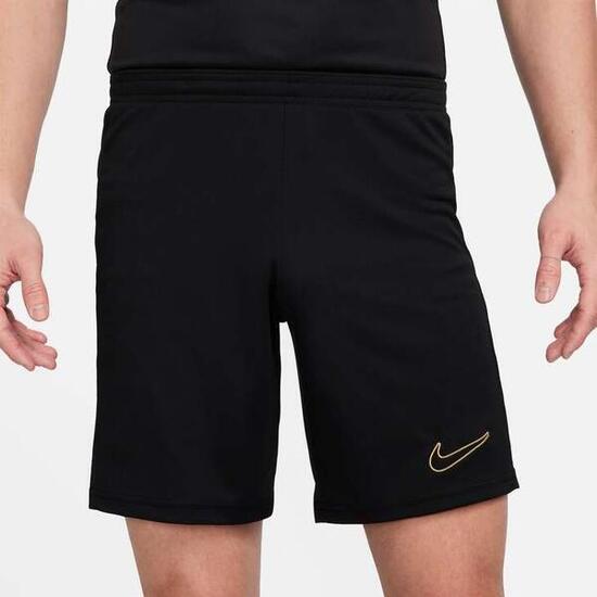 Nike ACD23 Pantaloni Corti Sportivi Neri e Dorati