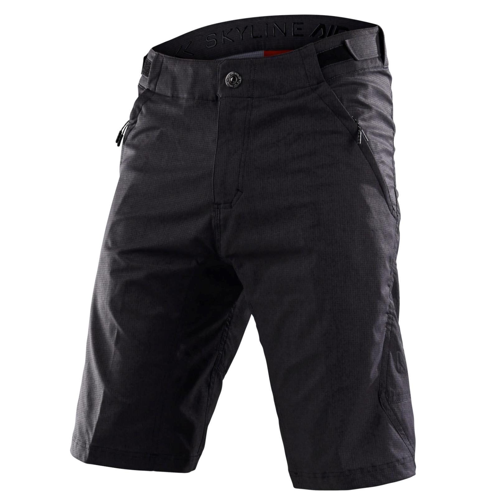 Short VTT SKYLINE AIR ventilé avec empiècements en mesh Noir Homme 1/2