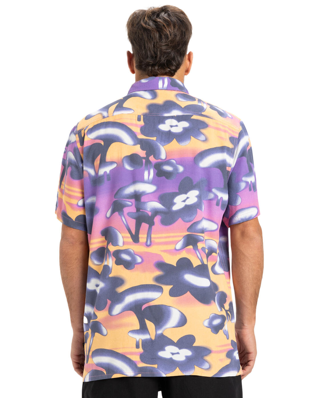 Chemise manches courtes SAFE PARADISE Violet Homme 3/4