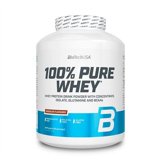 100% Pure Whey - 2.27kg Riz au lait de Biotech USA