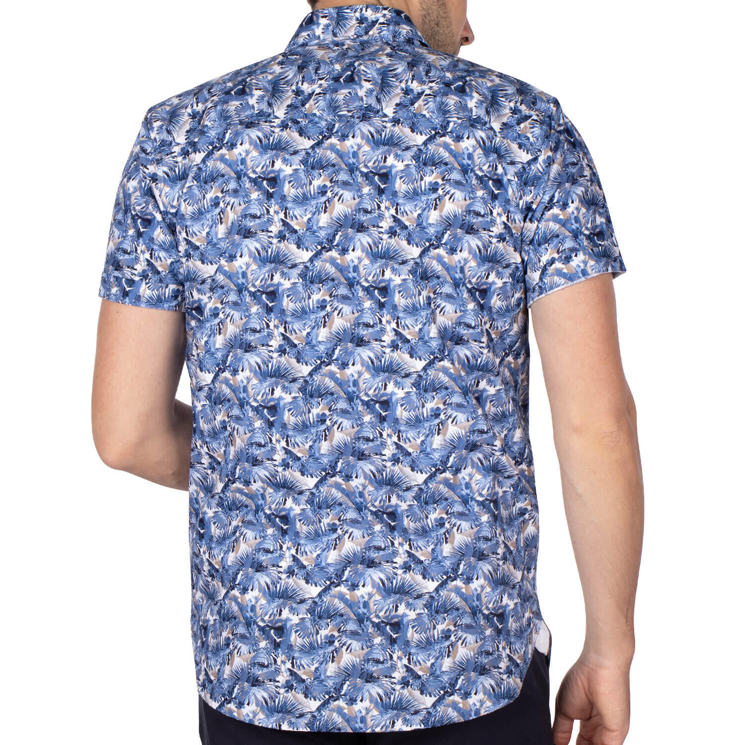 Chemise imprimé fleuri homme 2/3