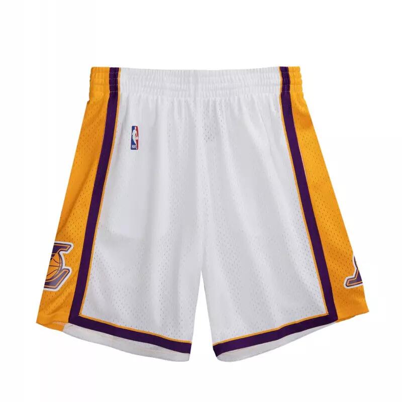 Mitchell & Ness - Short Nba Los Angeles Lakers 2009-10 Mitchell & Ness Swingman Blanc - Short - Multicolore - 44 L - Decathlon
