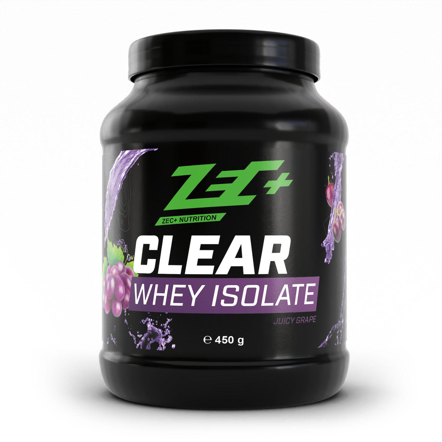 ZEC+ NUTRITION Zec+ Clear Whey Isolate (450g) Juicy Grape - Eiwitten - Helder eiwit