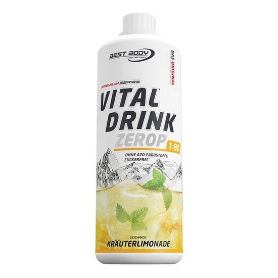 Vital Drink Zerop - Kräuterlimonade - 1000 ml Flasche