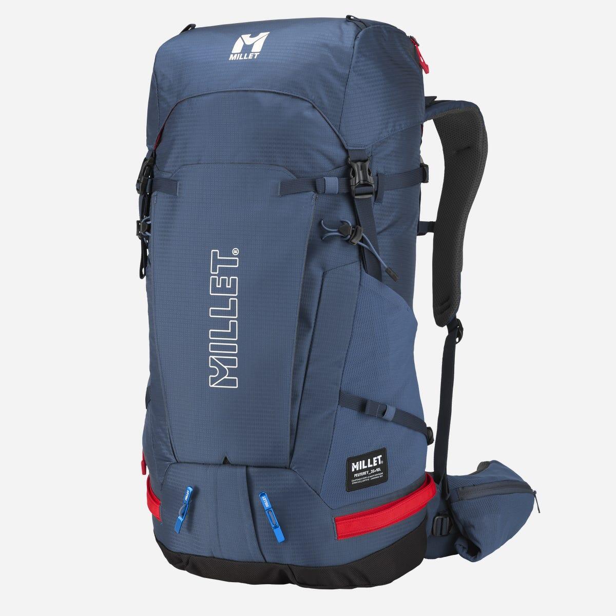 Millet - Sac À Dos Alpinisme Unisexe Peuterey 35+10l - Sac À Dos - Bleu - 35 L - Decathlon