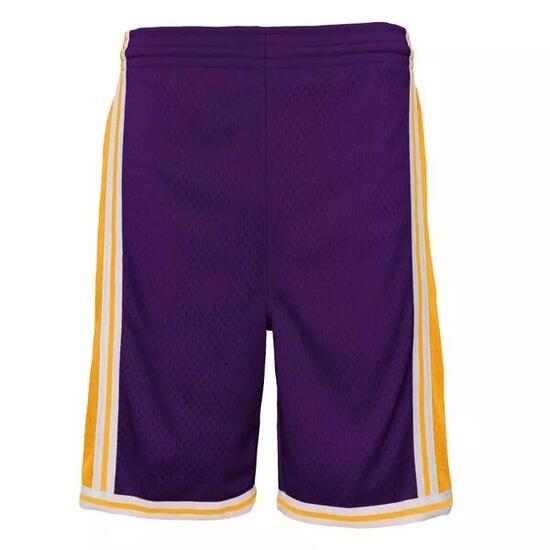 Short NBA Los Angeles Lakers 1984 Mitchell & Ness Violet pour enfant -Mitchell &