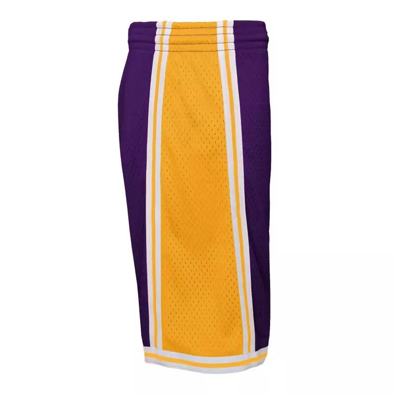 Short NBA Los Angeles Lakers 1984 Mitchell & Ness Violet pour enfant 2/2
