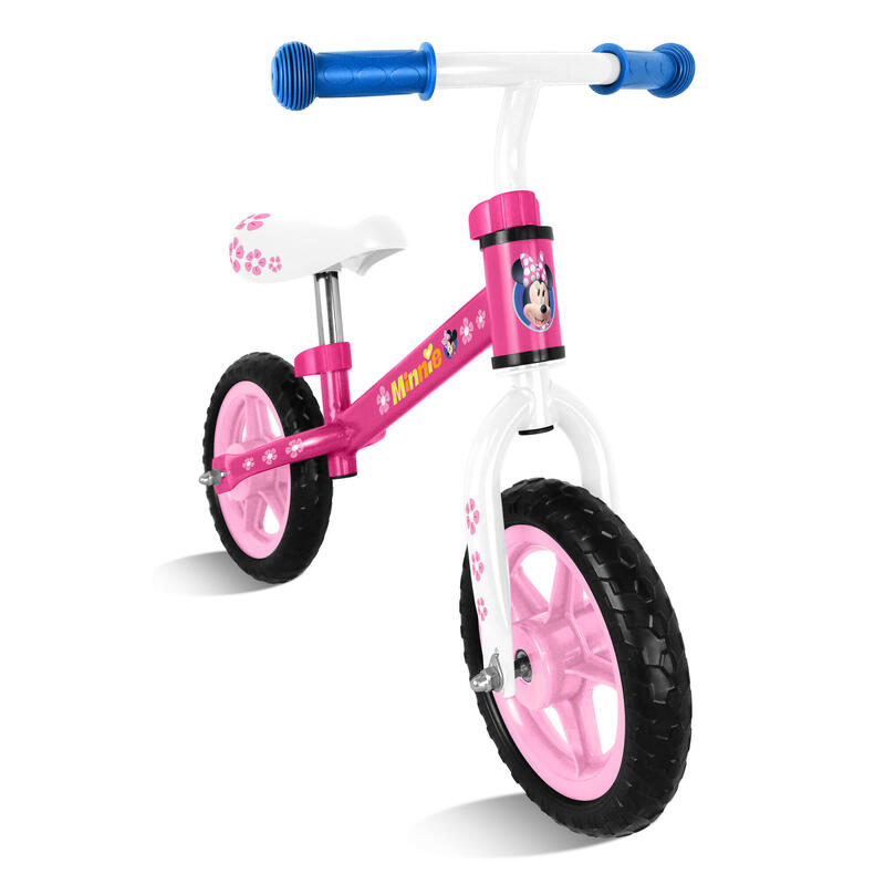 Bicicleta fara pedale pentru copii, multicolor, +2 ani, cadru otel, Minnie Mouse