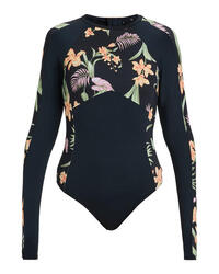 Maillot une pièce manches longues FASHION Noir Femme