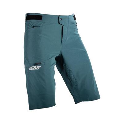 Pantaloncini MTB corti Enduro 1.0 ventilati e impermeabili Azzurro Uomo
