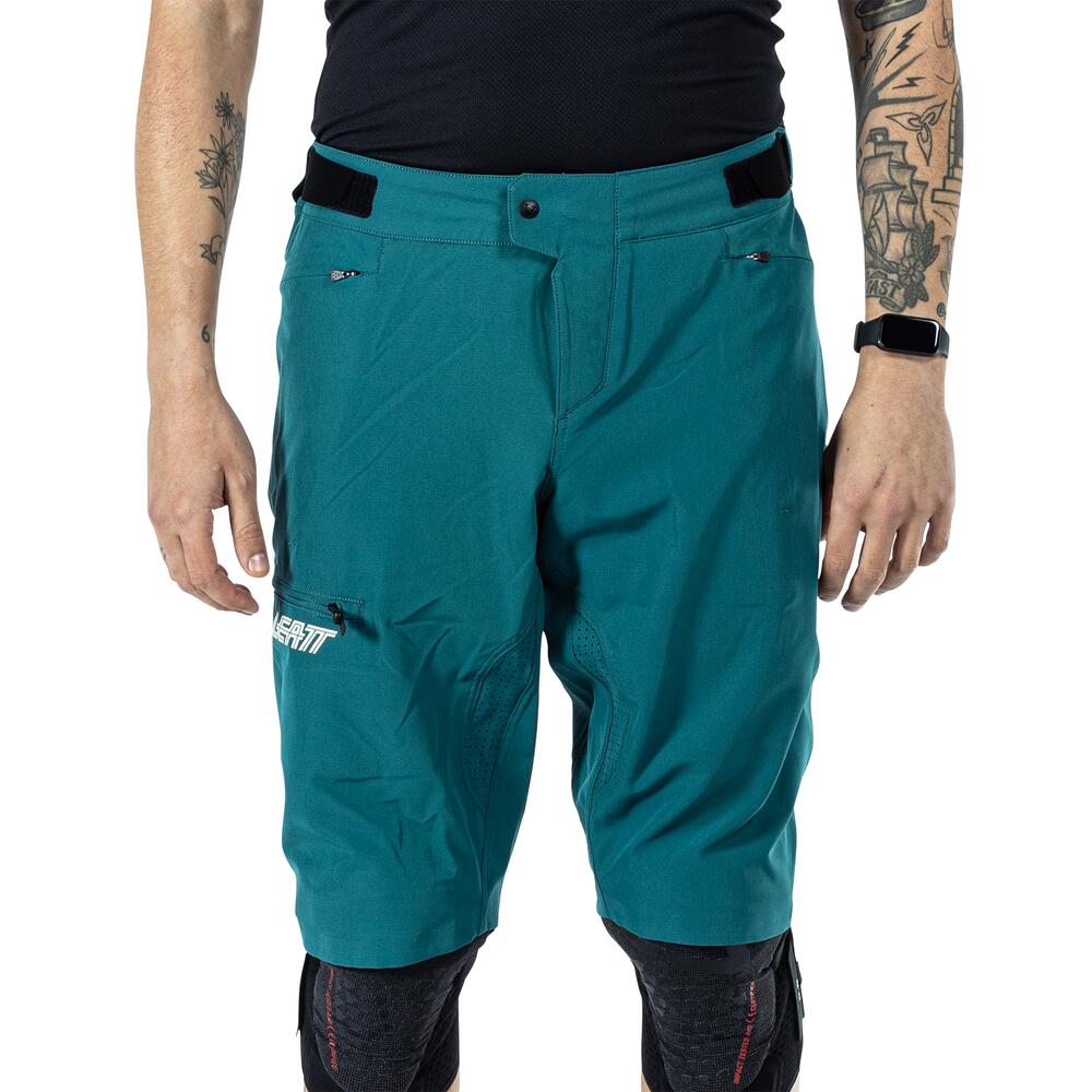 Leatt Enduro 1.0 MTB-short, geventileerd en waterdicht, lichtblauw, heren 5/7
