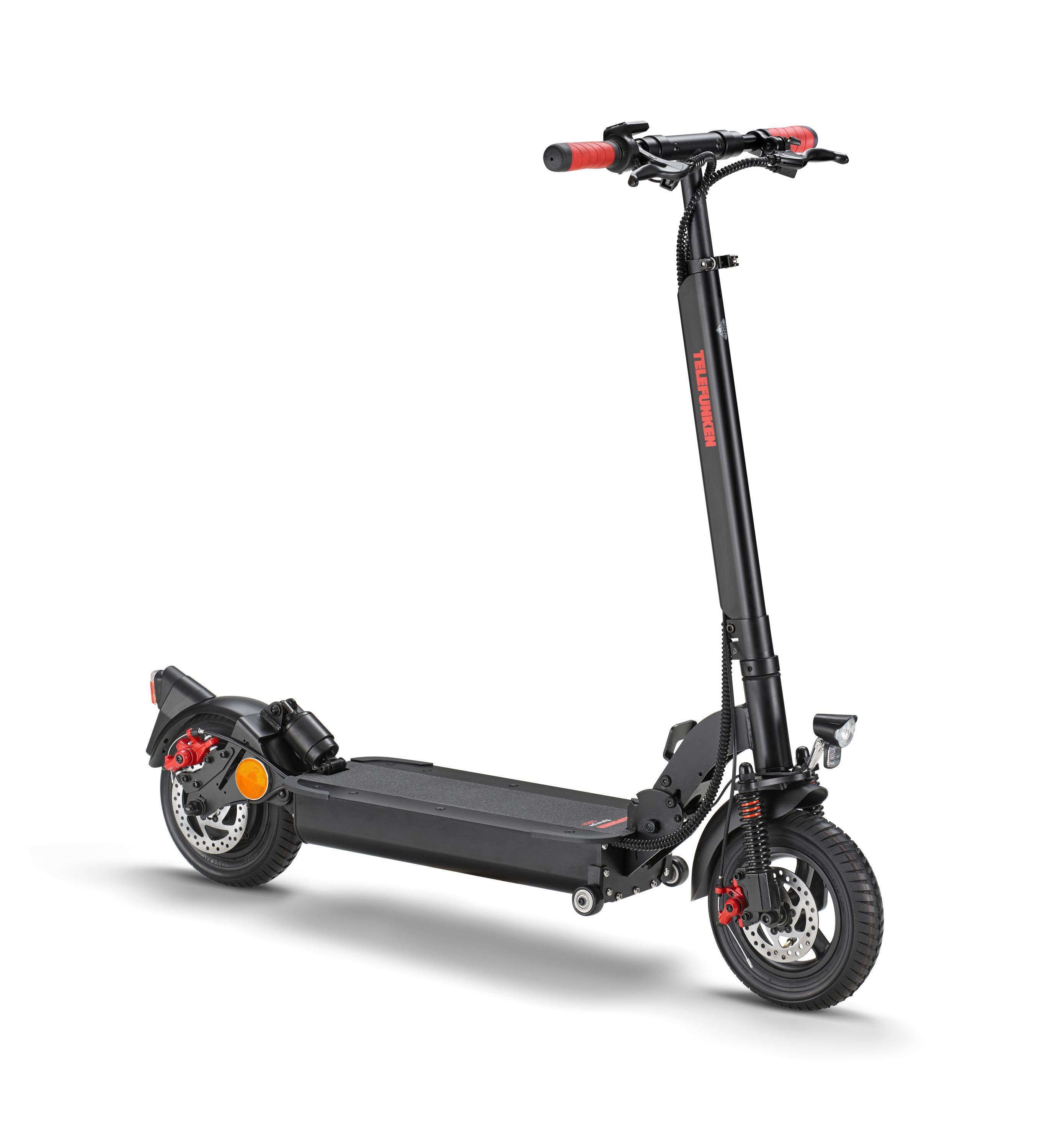 E-Scooter S950 10 Zoll Luftreifen Straßenzulassung ABE höhenverstellbar 468 Wh 1/6