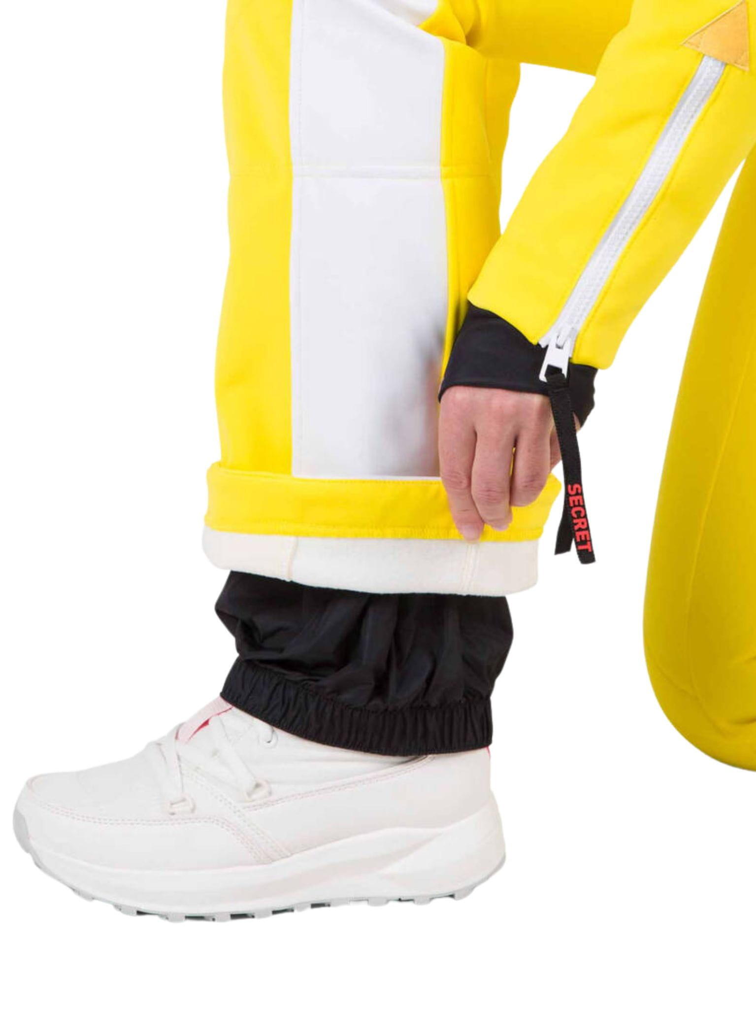 Kombinezon Rossignol damski W Sublim Insulated Overall żółty 6/6
