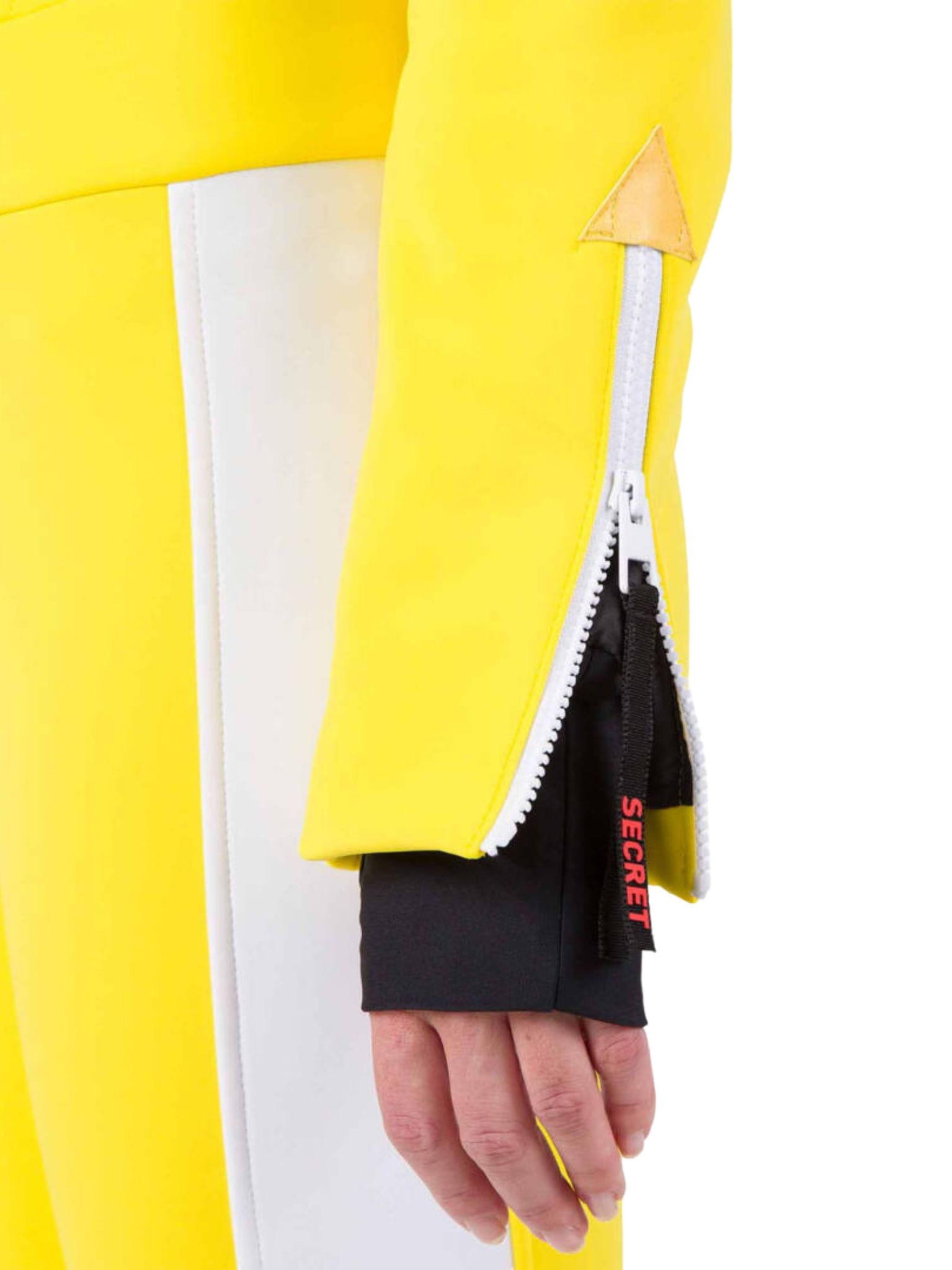 Kombinezon Rossignol damski W Sublim Insulated Overall żółty 5/6
