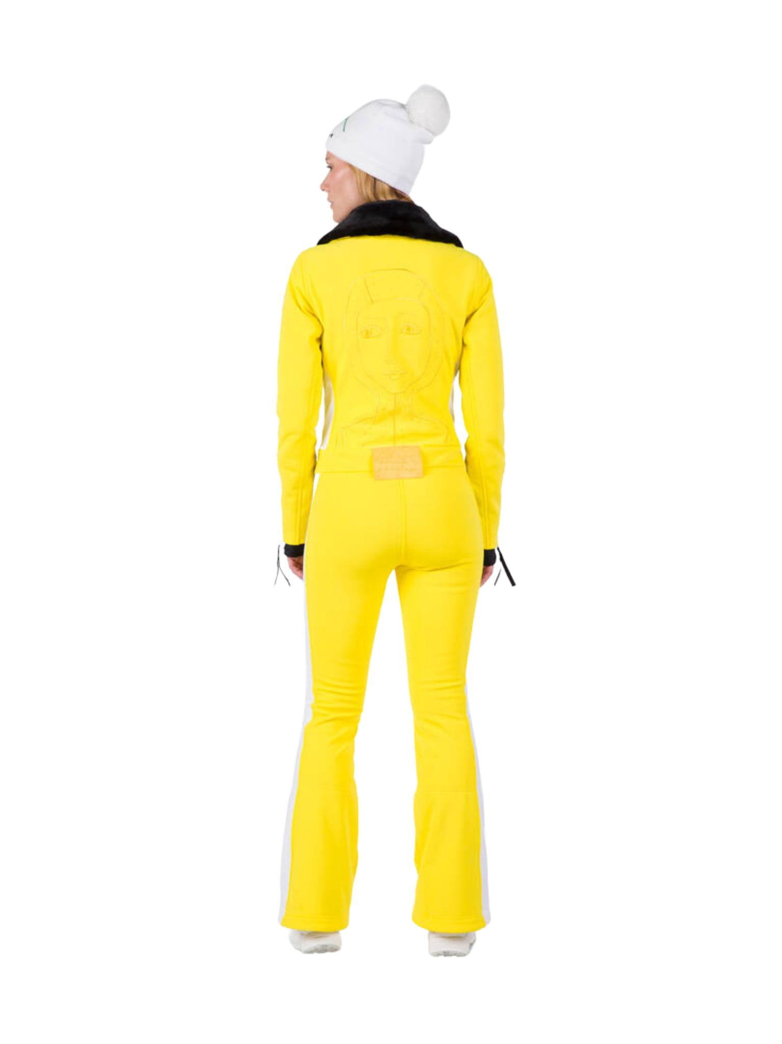 Kombinezon Rossignol damski W Sublim Insulated Overall żółty 2/6