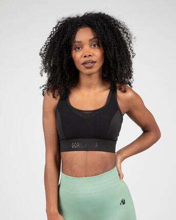 Riley High Support Sport-BH - Schwarz