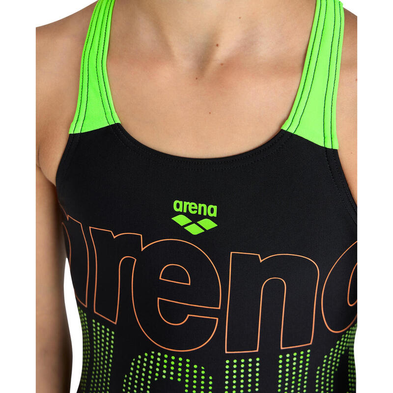 Costum de baie pentru fete Arena V Back Graphic