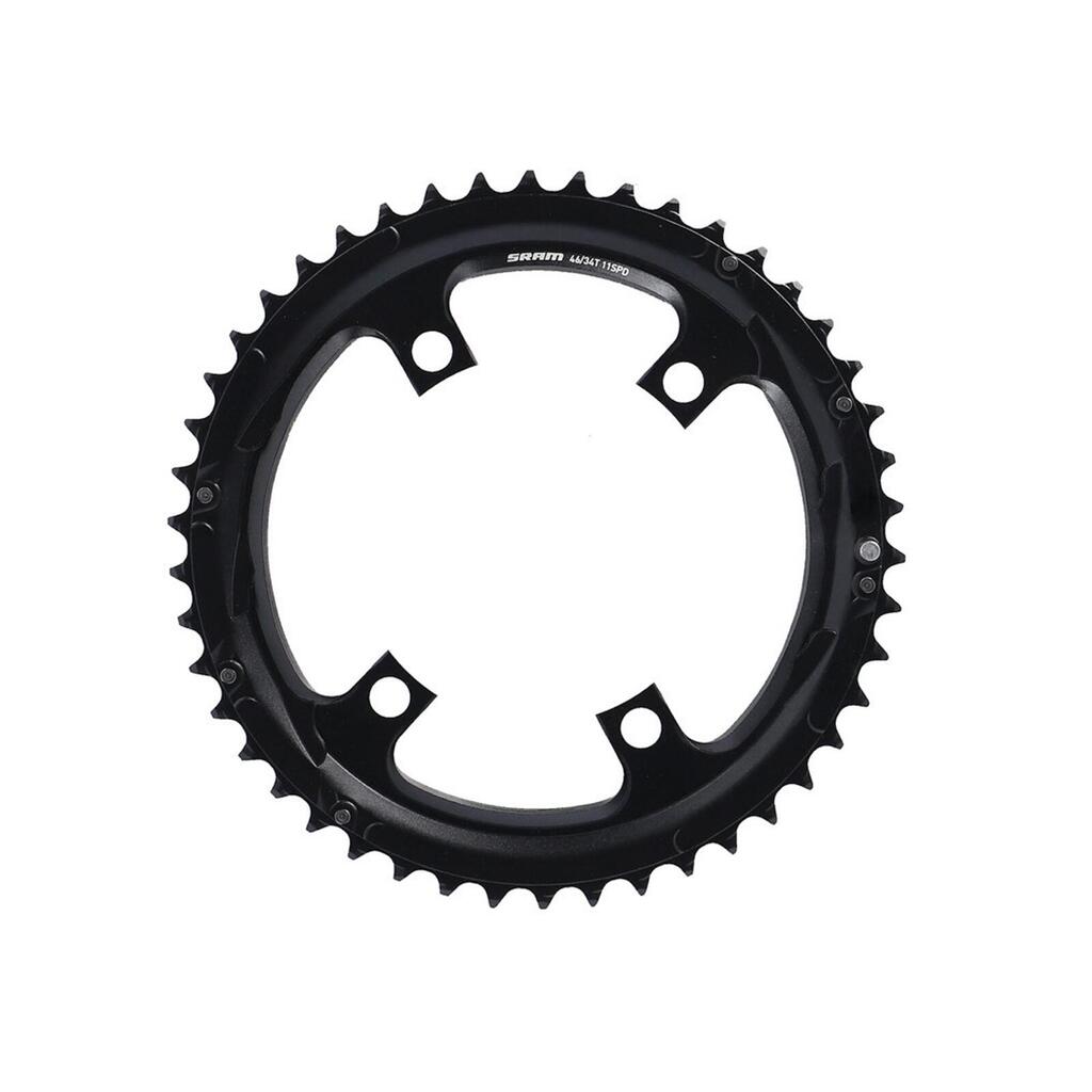 SRAM S390 46T Chainring, Aluminium, Black.