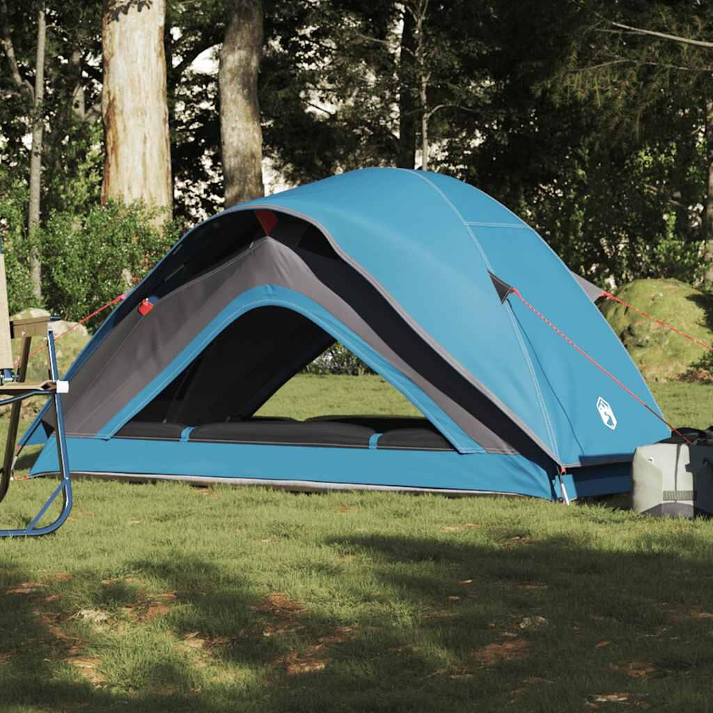 Tienda de campaña VidaXL 1 persona impermeable azul 4/7