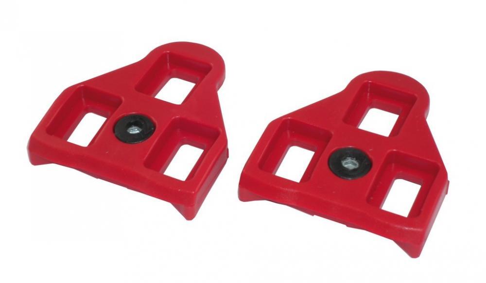 Xpedo Ersatzcleats Look-System 9° rot, Look Delta kompatibel 3/3