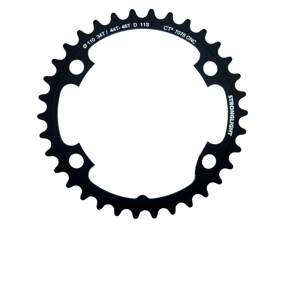 Stronglight Kettenblatt Dura-Ace/DI2 ct² komp.FC-R9100 innen 34(44) Z 11-fach 2/3