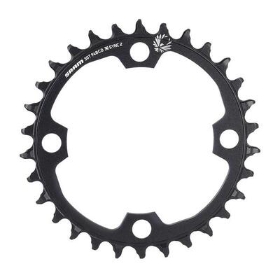 Sram kettingblad "x-sync 2" chain ring x-sync 30 teeth alu black