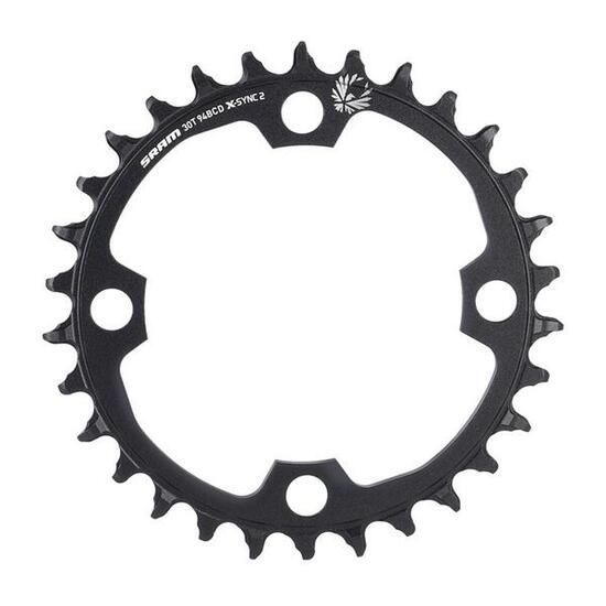 SRAM X-Sync 2 corona 30 denti in alluminio nera.