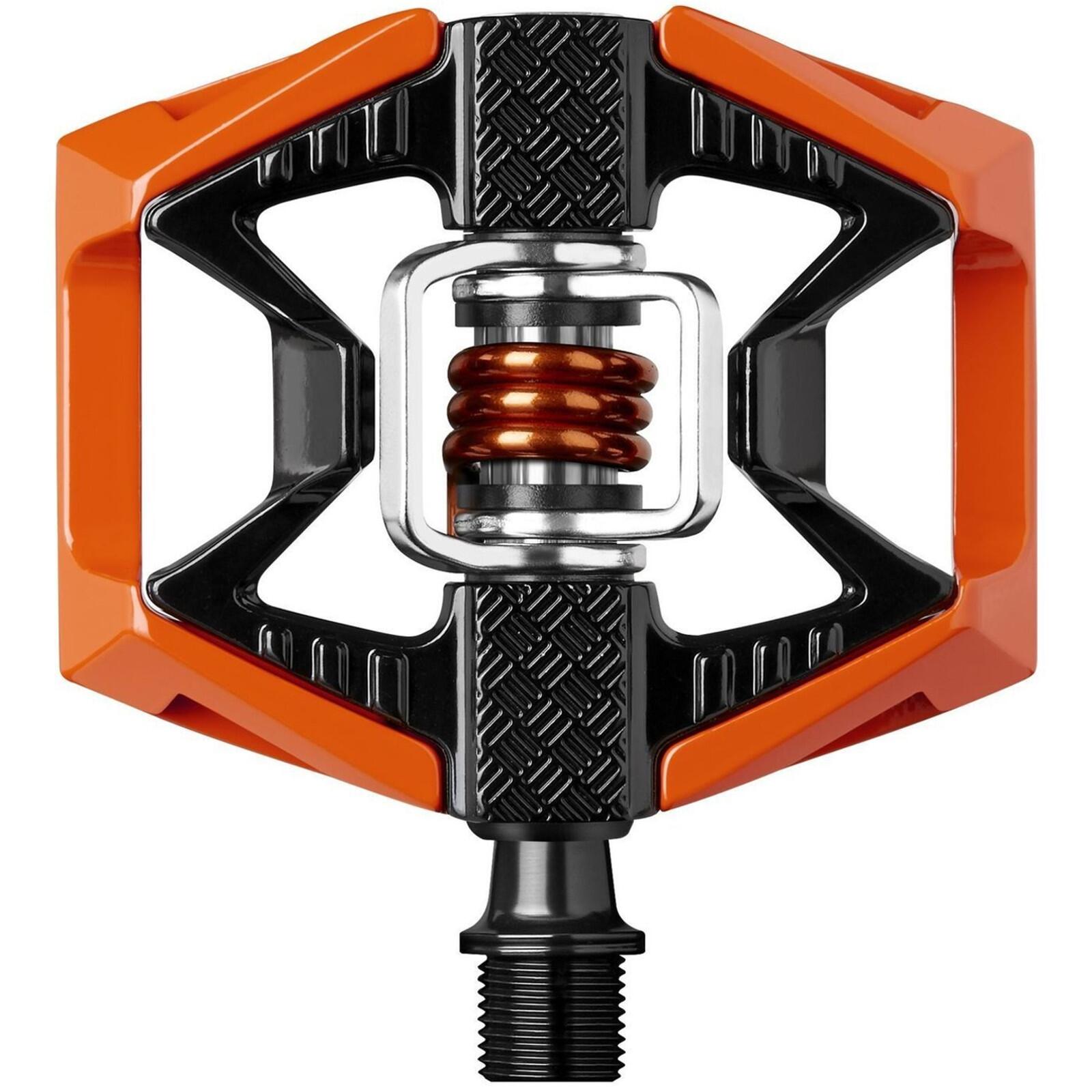 CRANKBROTHERS Paire de Pédales DOUBLE SHOT 2 Orange Noir 3/3