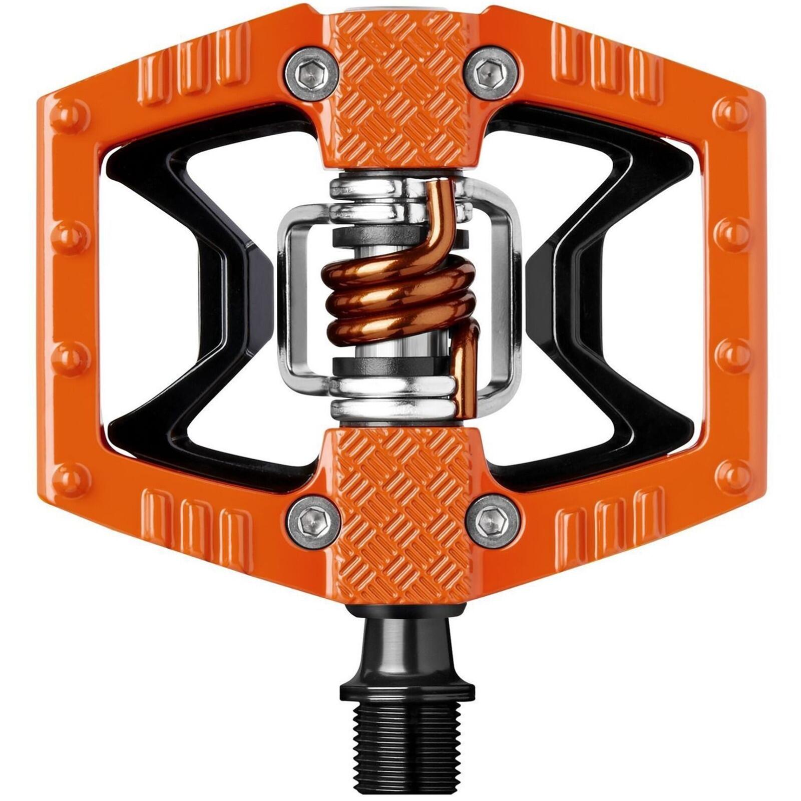 CRANKBROTHERS Paire de Pédales DOUBLE SHOT 2 Orange Noir 2/3