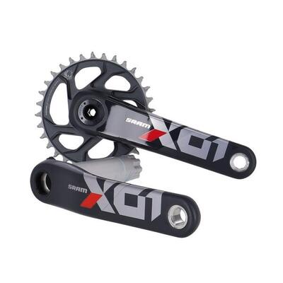 Sram KRG X01 Eagle DUB 170mm o.DUB-Lager,rot,32Z.,X-SYNC2,DM,12-f. C2