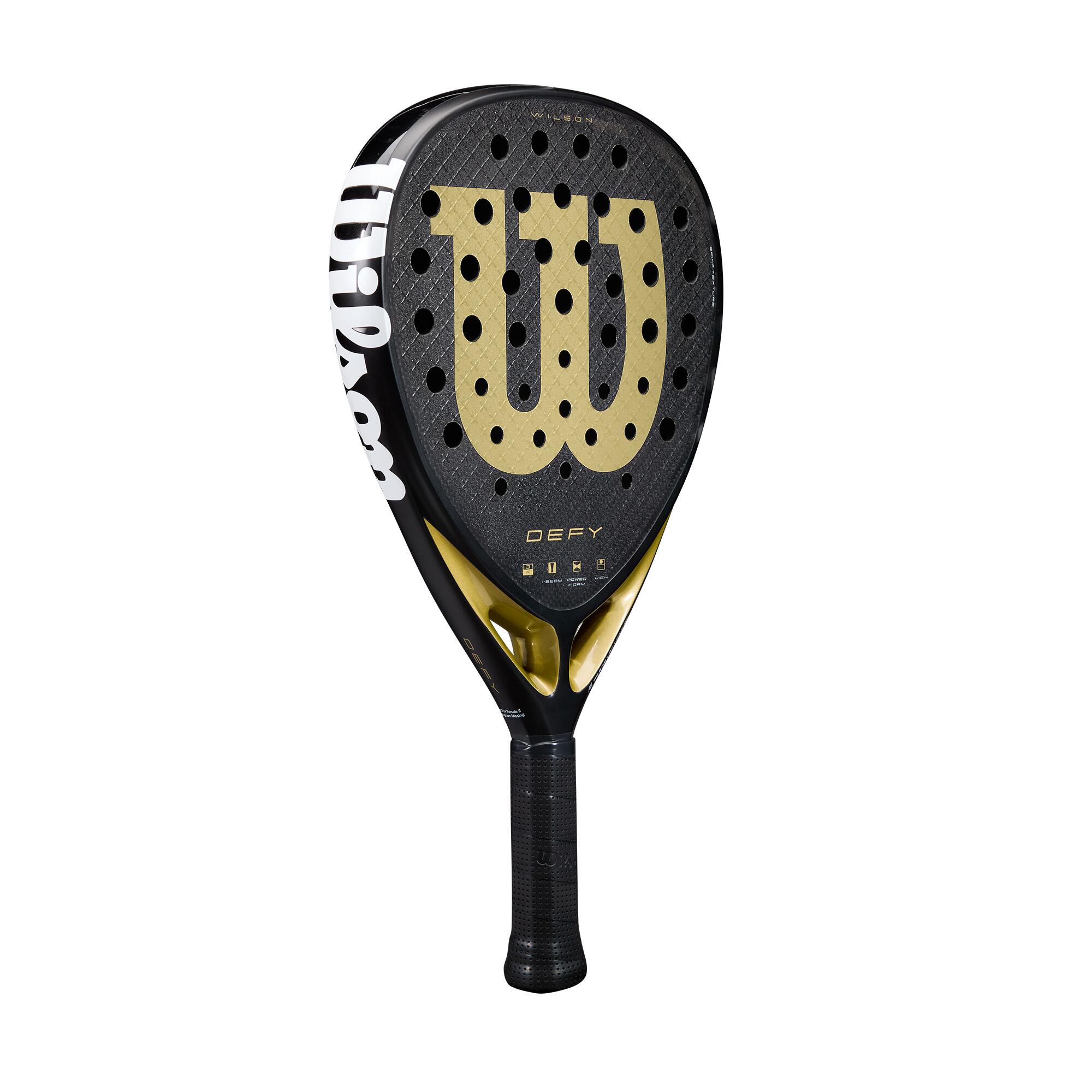 Wilson Defy V1 padelracket -  ZWART - unisex 2/7