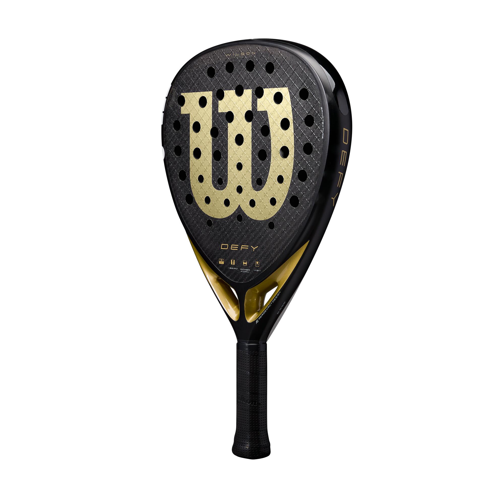 Wilson Defy V1 padelracket -  ZWART - unisex 3/7