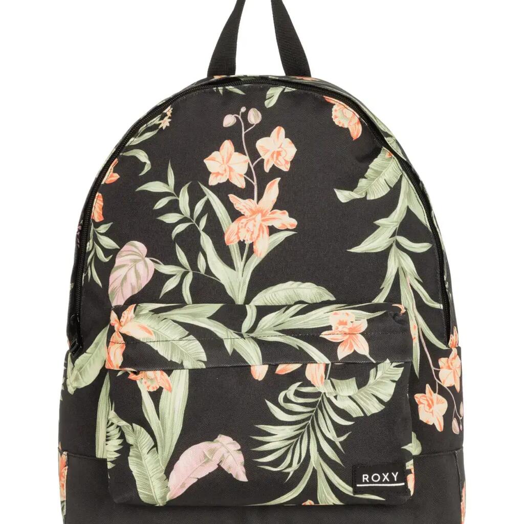 Roxy Sugar Baby Backpack-Anthracite Island Escape